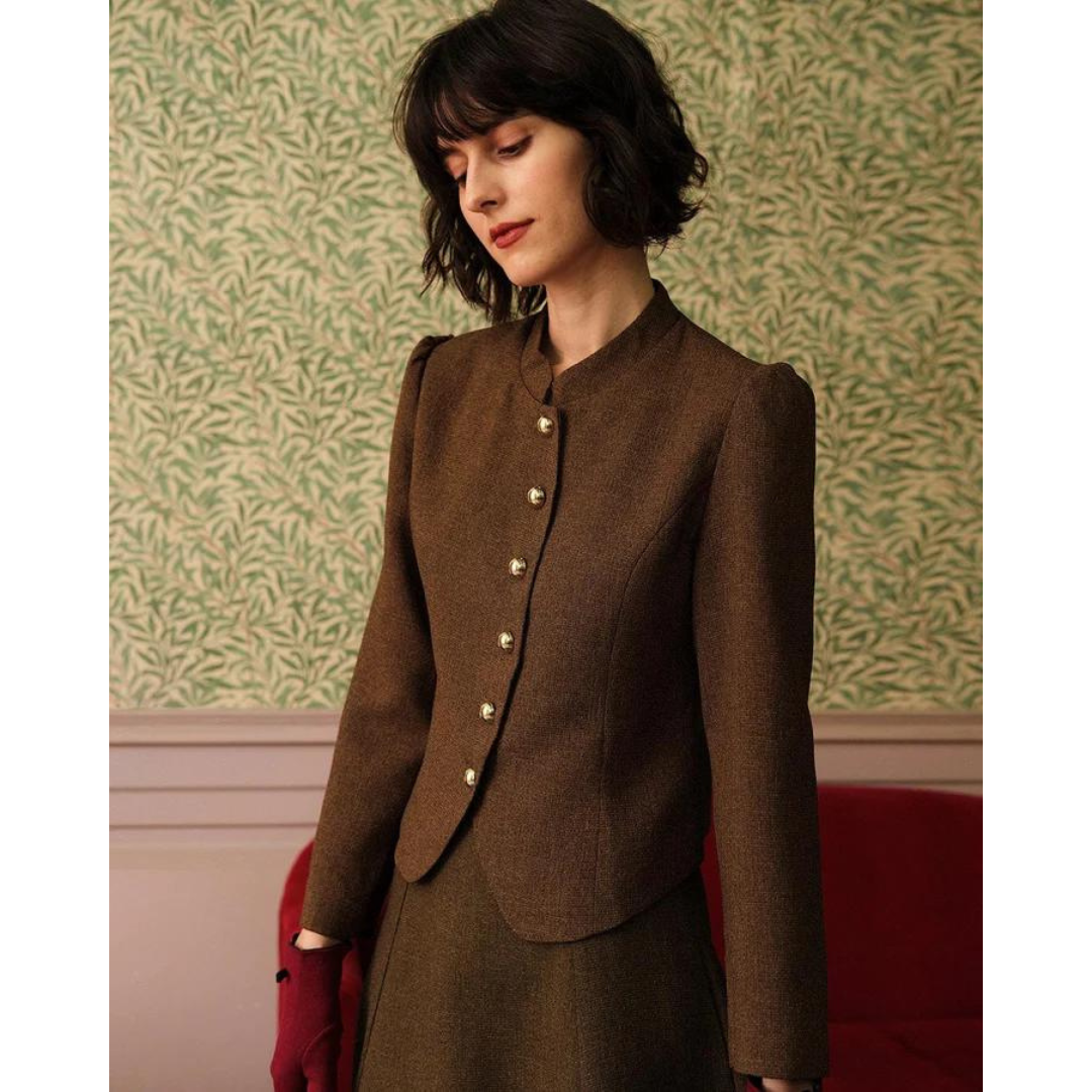 Blazer Donna Estivo Vintage Corto - Vesarelli