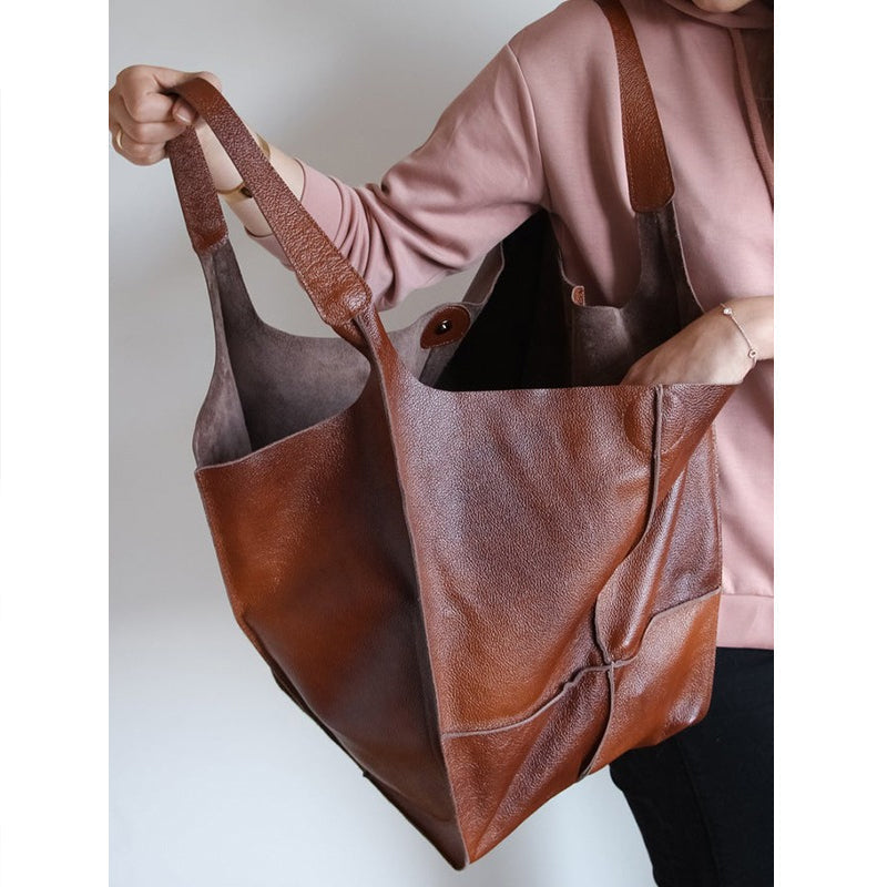 Borsa Donna Vintage in Pelle Elegante Tracolla