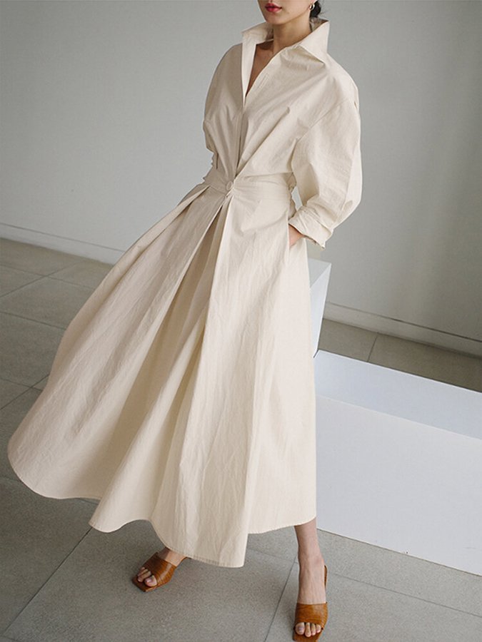 Abito Maxi Donna Lungo Fluente Elegante