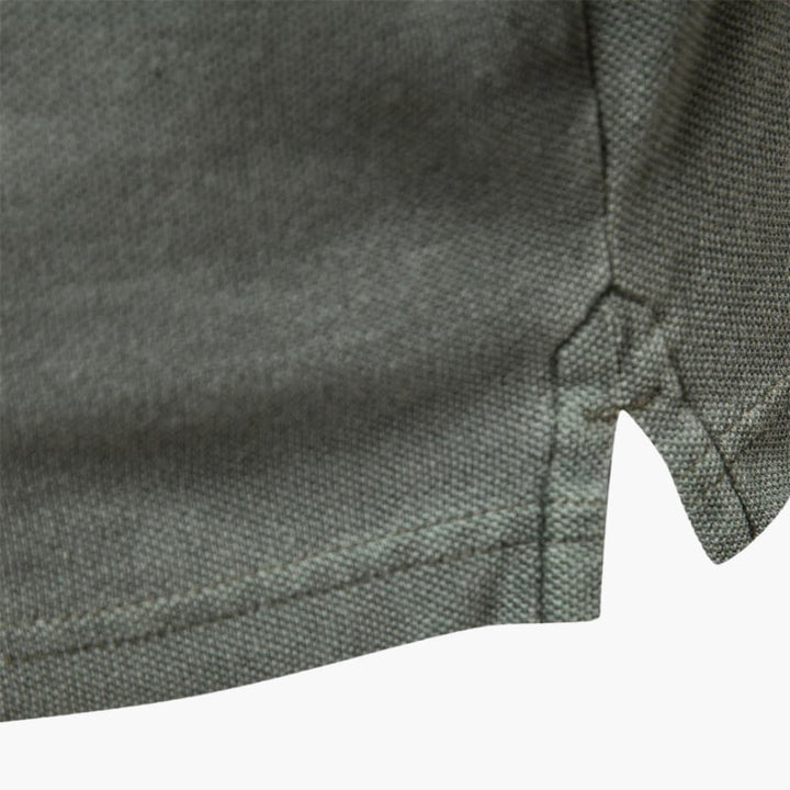Polo Uomo Cotone Leggera Traspirante Manica Corta Vestibilità Classica