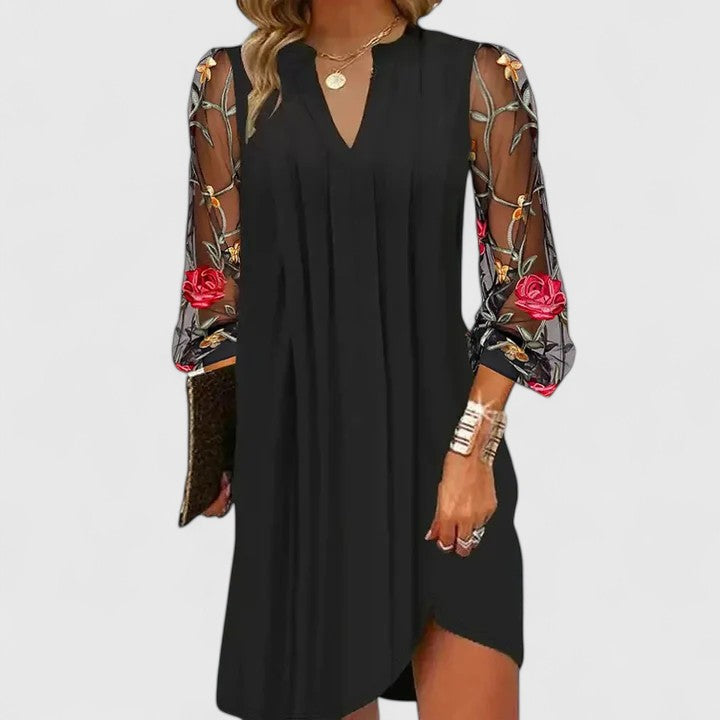 Abito Mini Donna Linea Definita Stile Contemporaneo - Vesarelli
