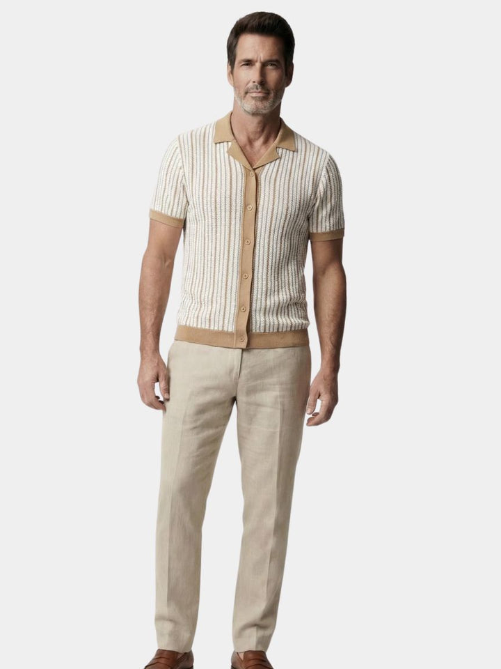Polo Uomo Cotone Stile Classico Vestibilità Comoda