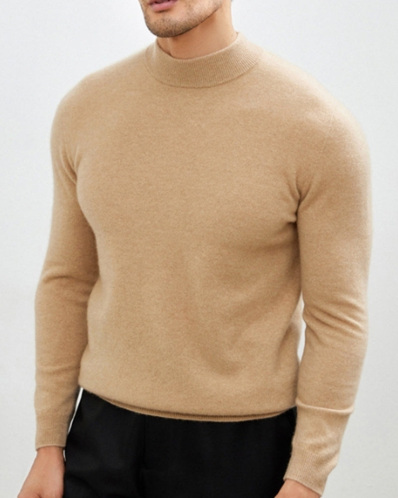 Maglione Donna Collo Alto Morbido Vestibilità Comoda