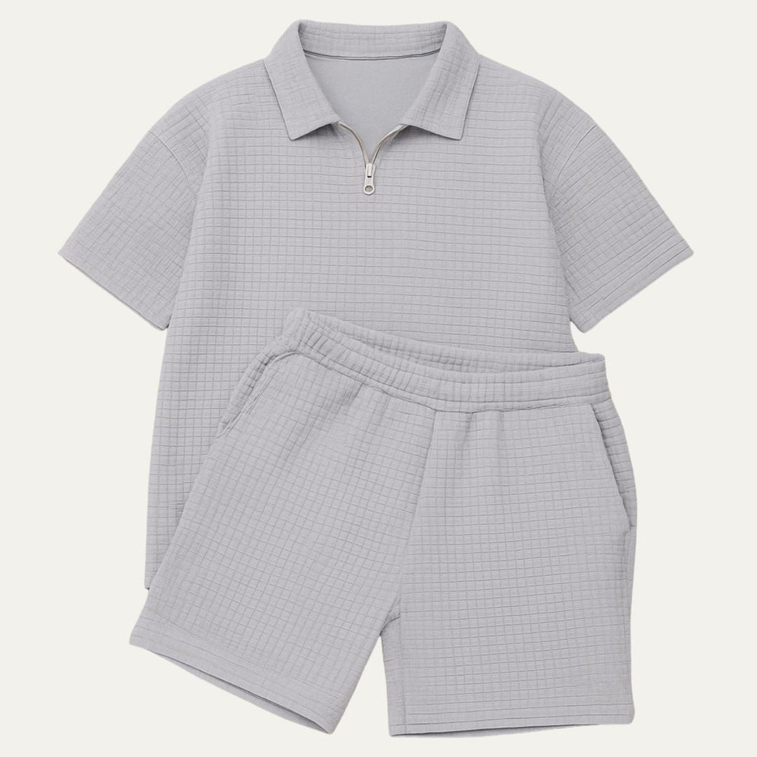 Set Estivo Uomo Polo e Shorts Classici