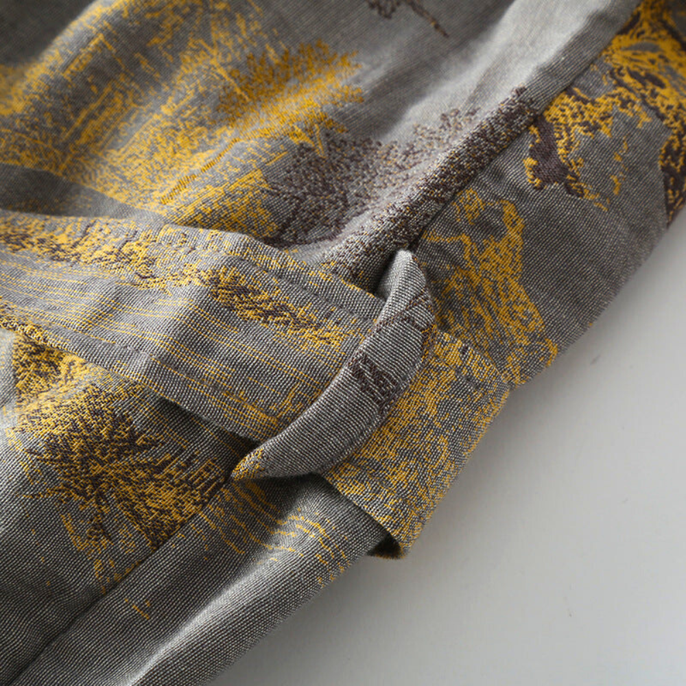 Accappatoio Kimono Uomo in Cotone Morbido Stile Elegante