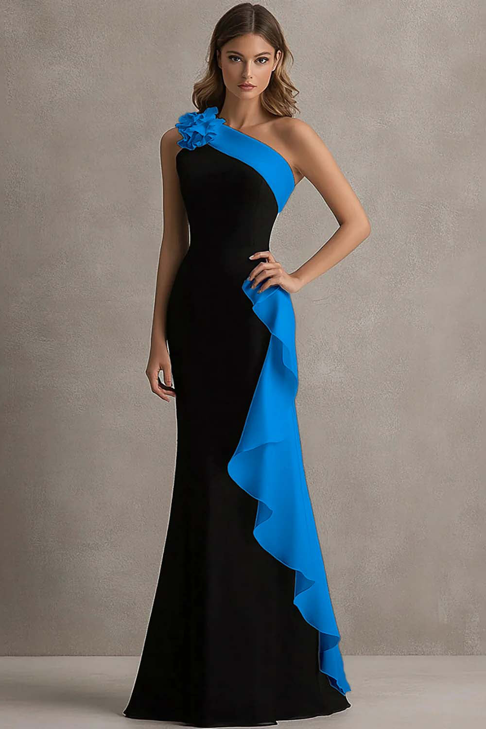 Abito Sera Donna Stile Sirena Elegante