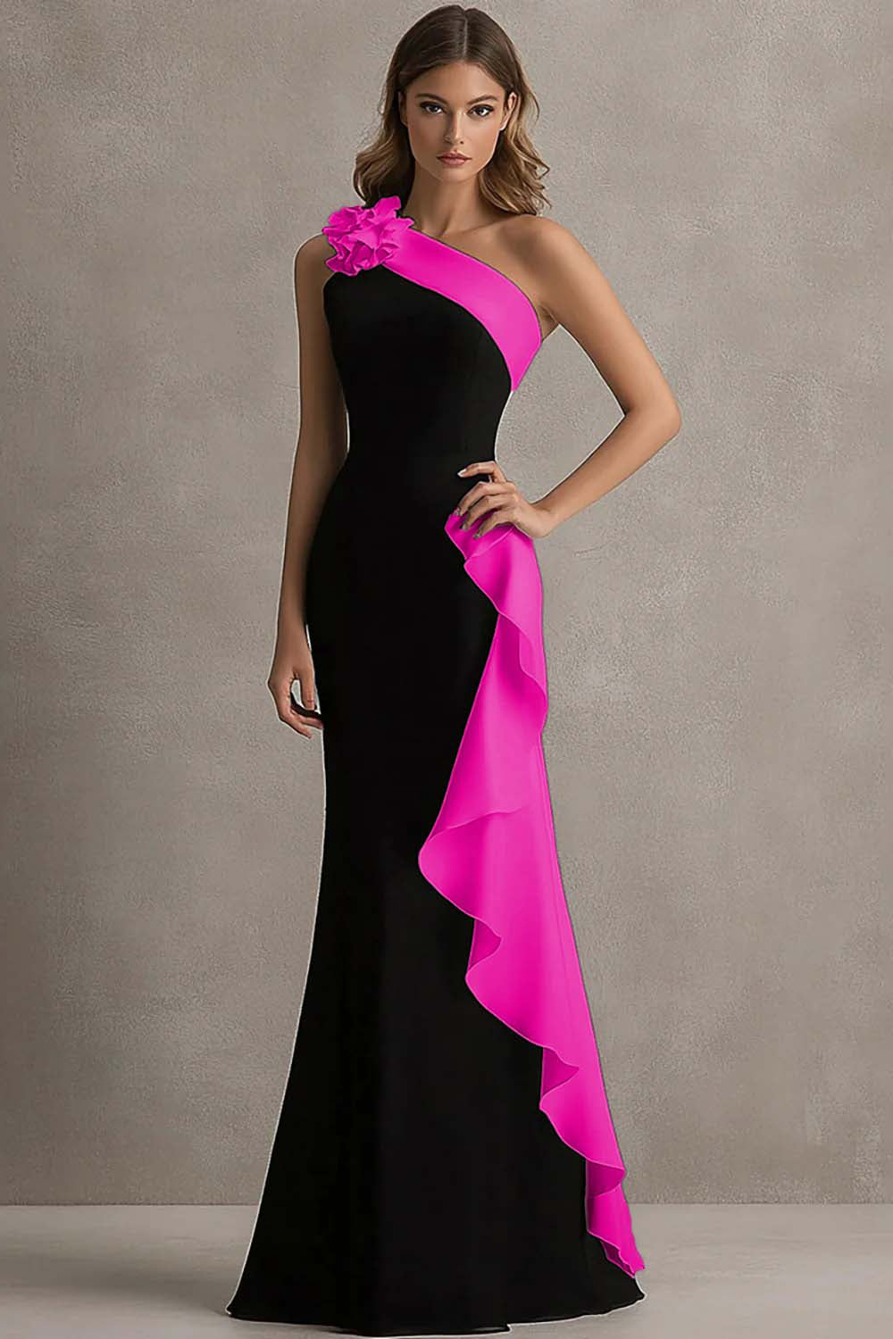 Abito Sera Donna Stile Sirena Elegante