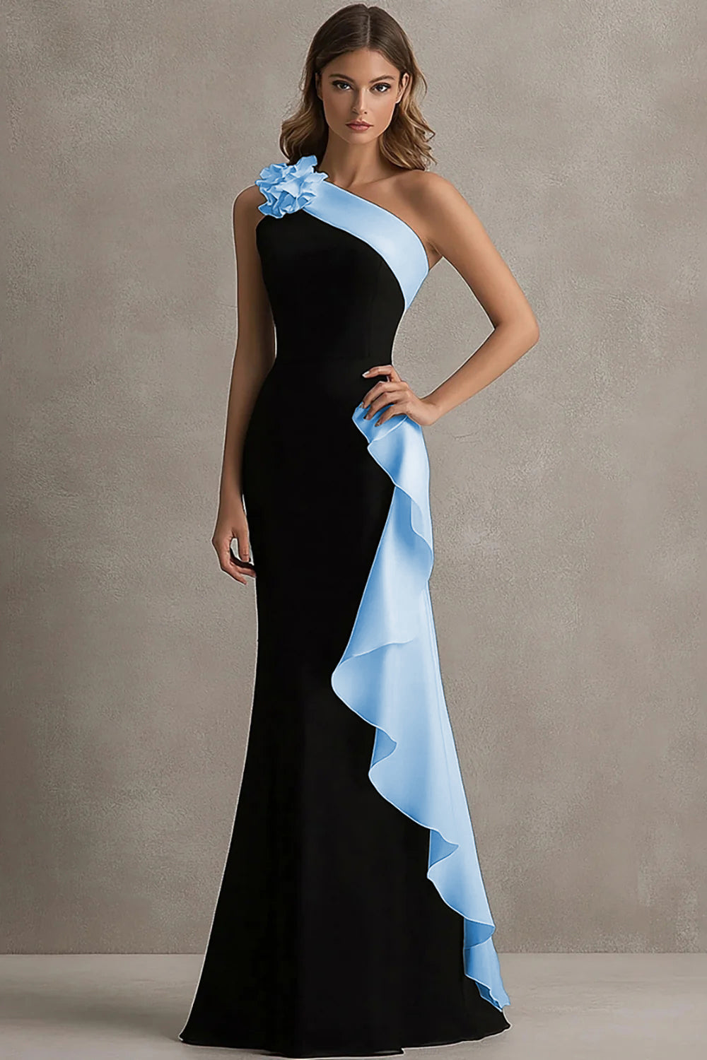 Abito Sera Donna Stile Sirena Elegante