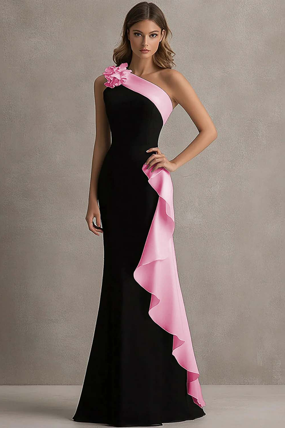 Abito Sera Donna Stile Sirena Elegante