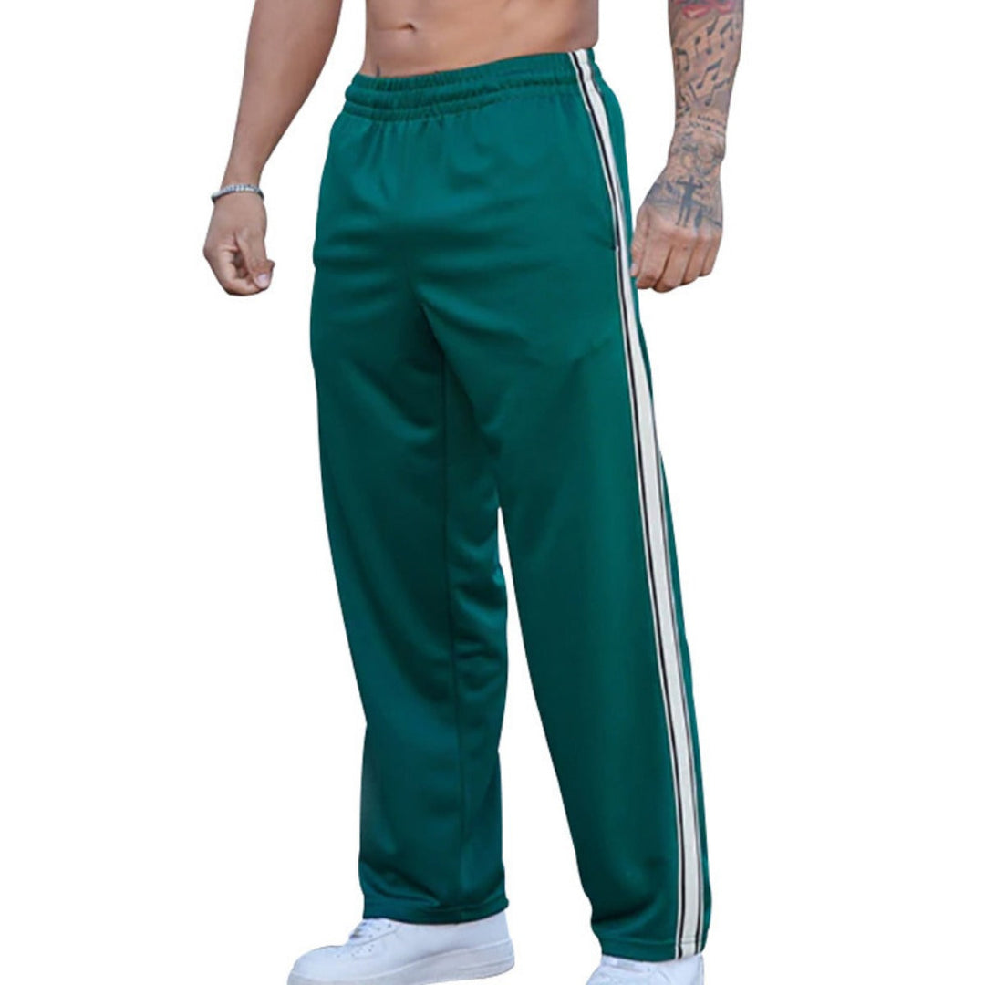 Pantaloni Jogger Uomo Cotone Casual Vestibilità Rilassata