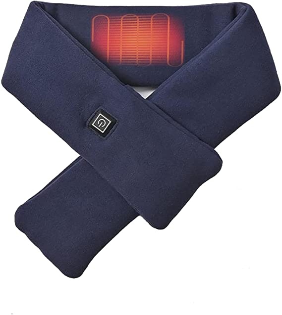Scaldacollo Unisex Riscaldato Ricaricabile USB Morbido