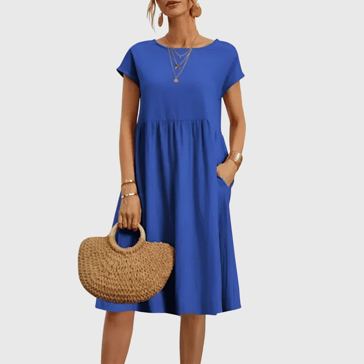 Abito Donna Tessuto Leggero Linea Fresca Primavera