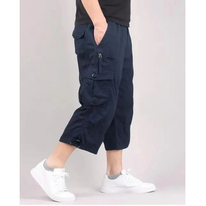 Pantaloncini Uomo Leggeri Tessuto Funzionale Tasche
