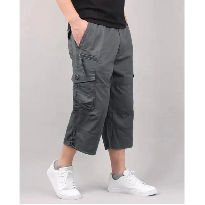 Pantaloncini Uomo Leggeri Tessuto Funzionale Tasche