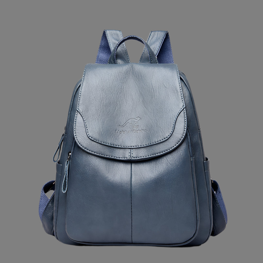 Zaino Donna in Pelle Antifurto Stile Elegante