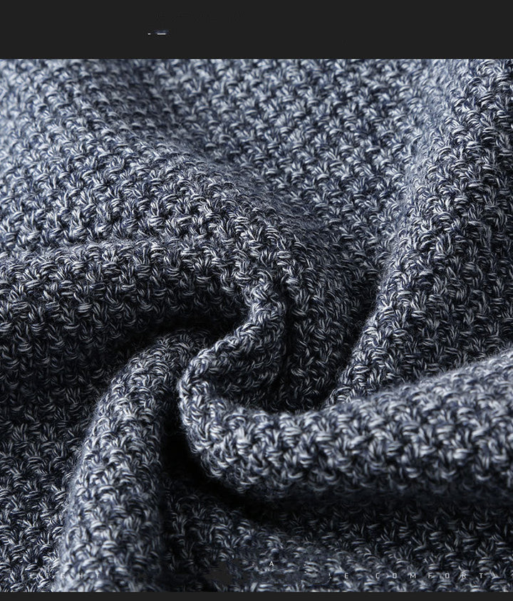 Maglione Uomo Girocollo Maglia a Righe Comoda