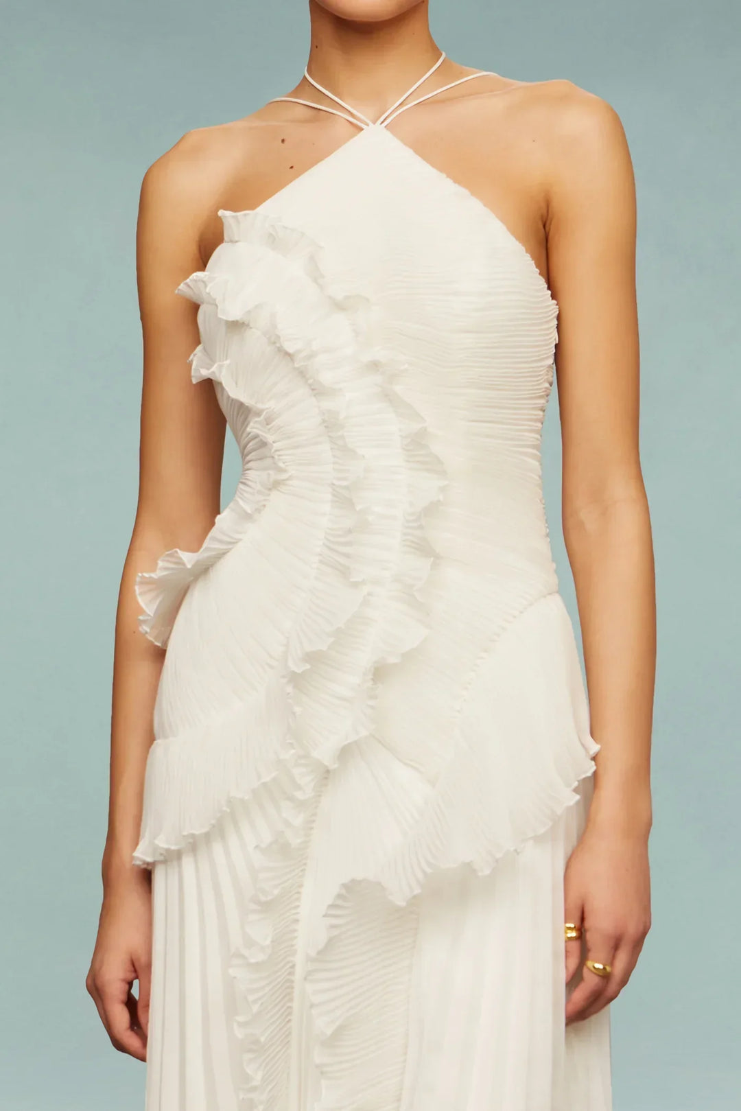 Abito Lungo Donna Vestito da Sera Elegante