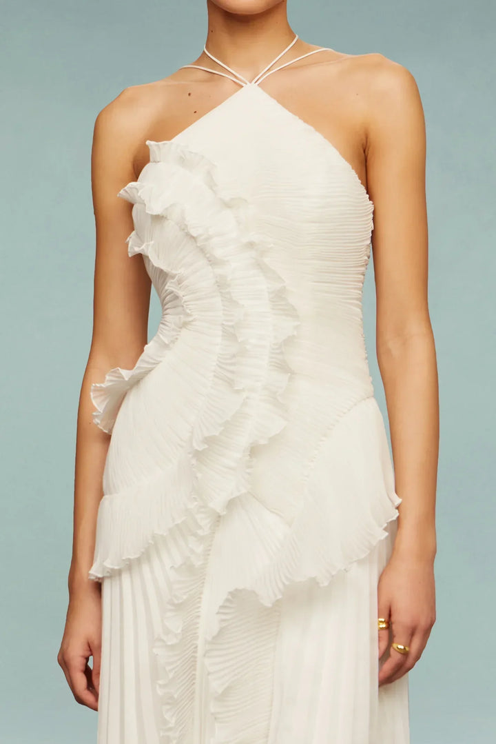 Abito Lungo Donna Vestito da Sera Elegante