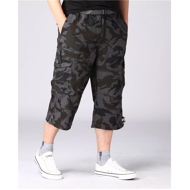 Pantaloncini Uomo Leggeri Tessuto Funzionale Tasche - Vesarelli
