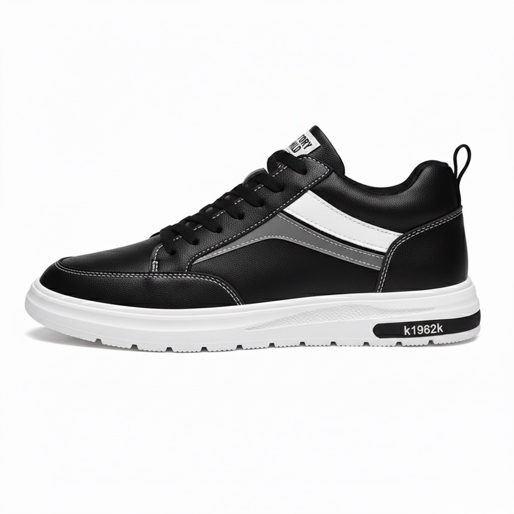 Sneakers Donna con Rialzo Interno e Dettagli Laterali Comfort