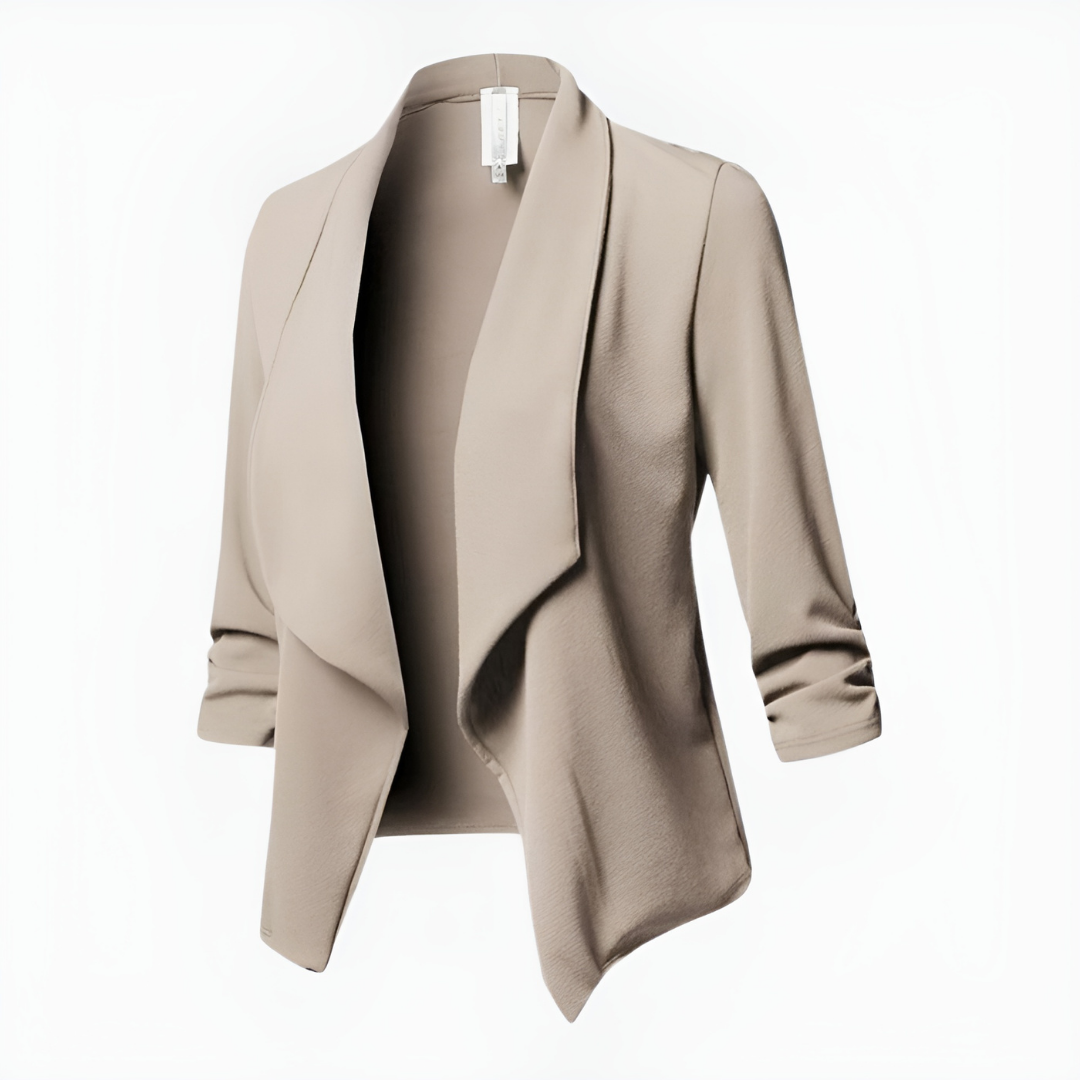 Blazer Donna Giacca Sartoriale Manica Lunga Elegante