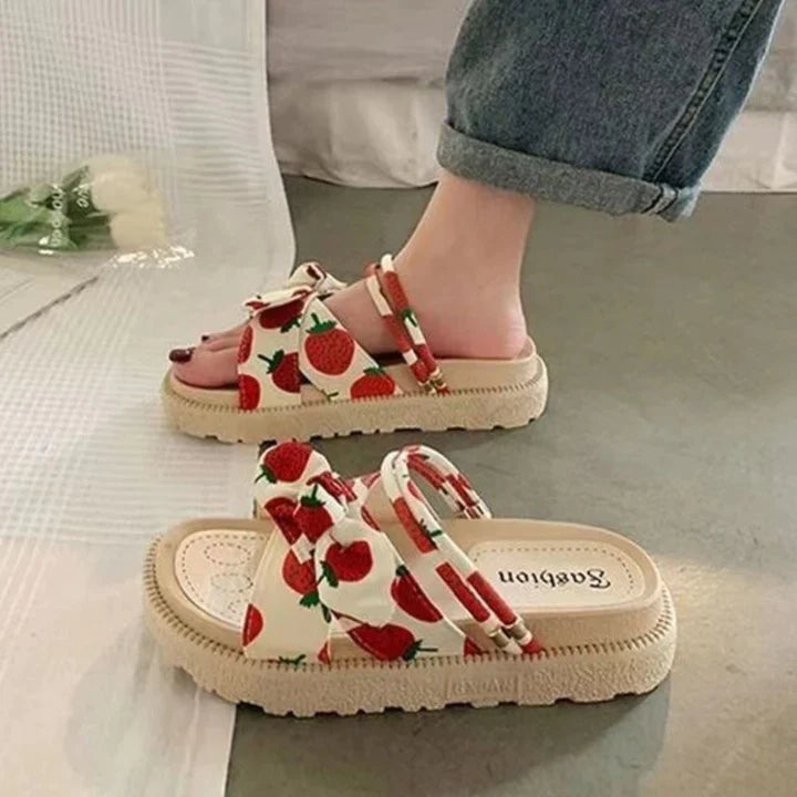 Sandali Donna con Piattaforma Sostegno e Tacco Alto