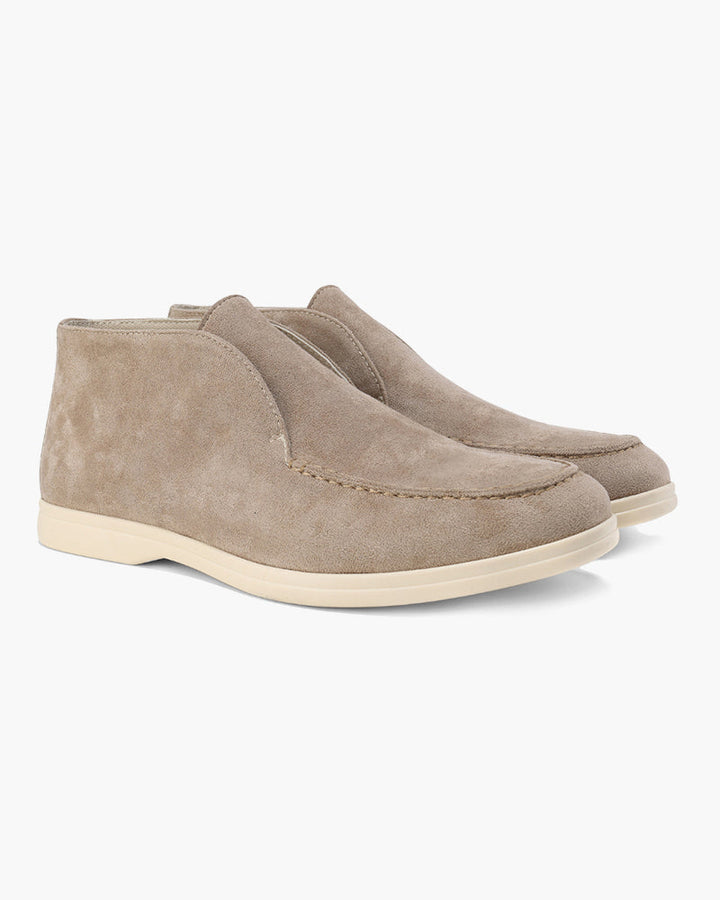 Mocassini Uomo in Camoscio Comfort Alto Quotidiano