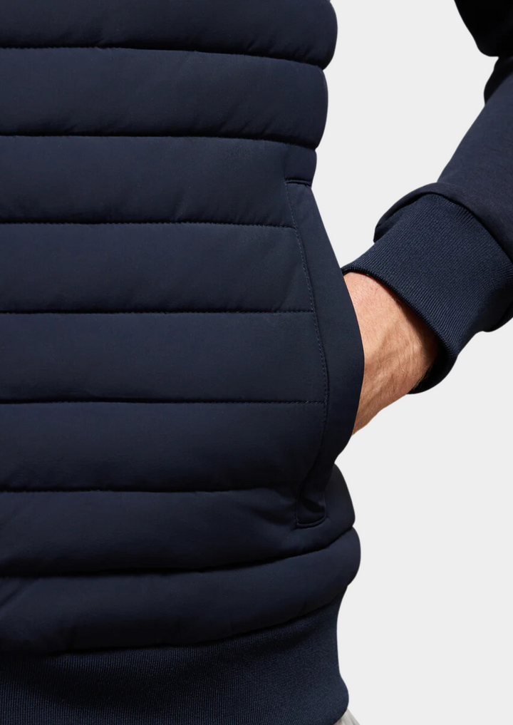 Giacca Ibrida Uomo Tessuto Tecnico Vestibilità Comfort