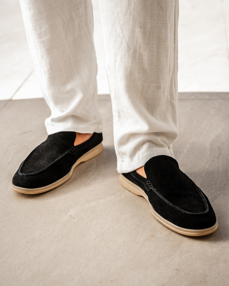 Mocassini Uomo in Camoscio Comfort Quotidiano Eleganti