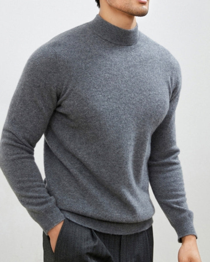Maglione Donna Collo Alto Morbido Vestibilità Comoda
