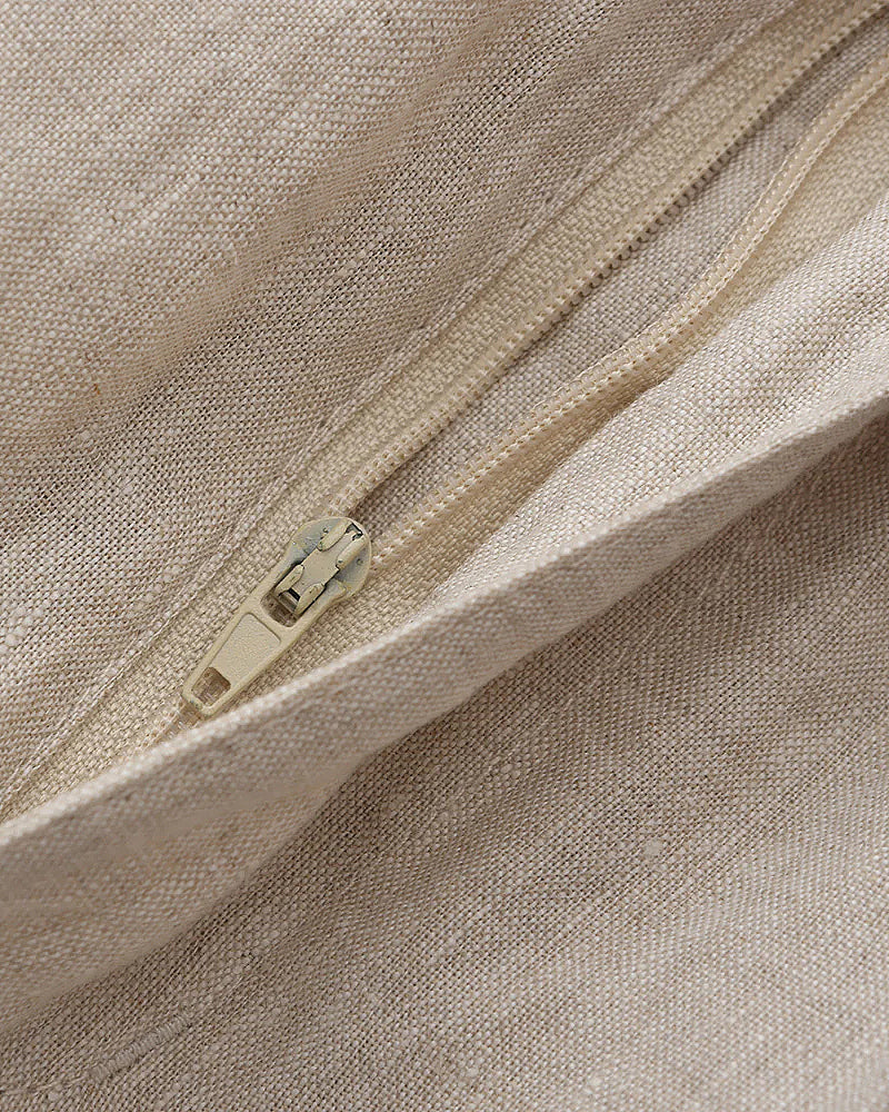 Pantaloni Corti Uomo in Lino Comfort Estivo Essenziale