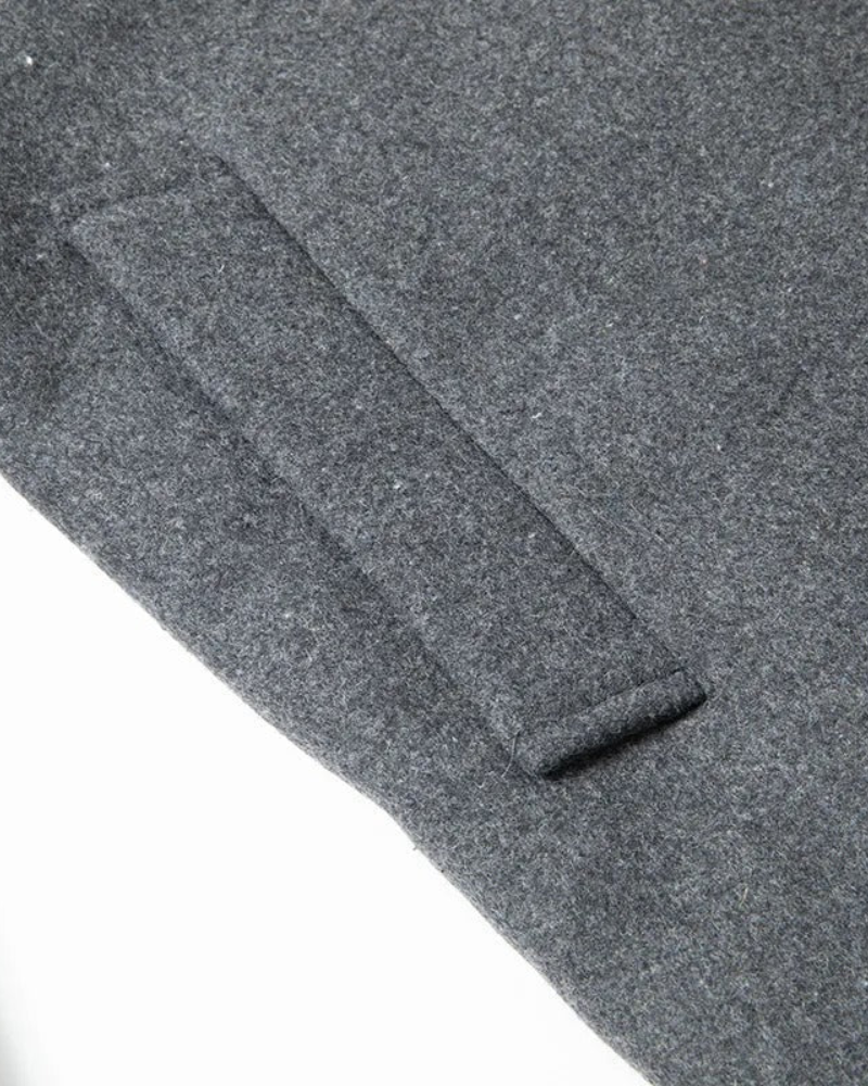 Giacca Uomo in Lana con Fodera in Pile Vestibilità Casual