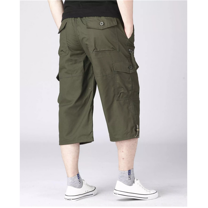 Pantaloncini Uomo Leggeri Tessuto Funzionale Tasche