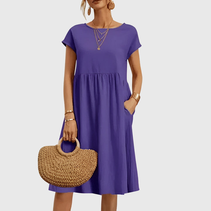 Abito Donna Tessuto Leggero Linea Fresca Primavera