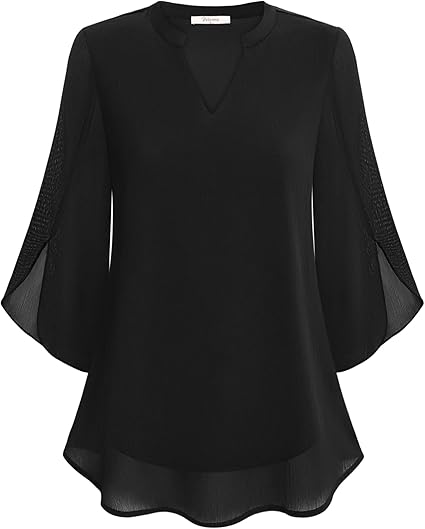 Blusa Donna Fluida Maniche a Pipistrello Leggera