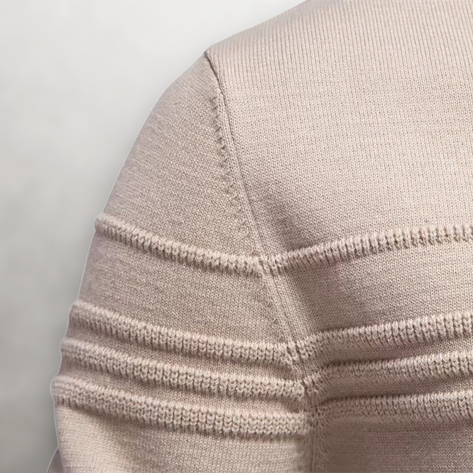 Maglione Uomo Classico Strutturato Vestibilità Regolare