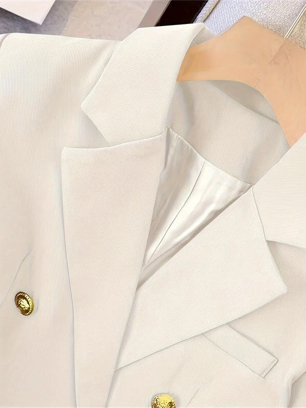 Blazer Donna Sottile Elegante con Bottoni Classico