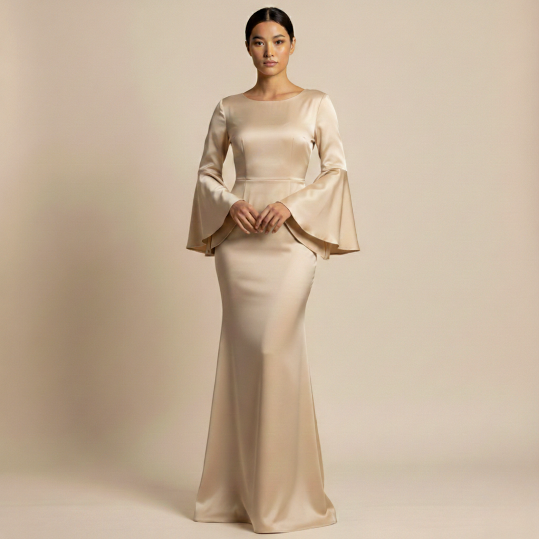 Abito Maxi Donna Elegante Vestibilità Ampia - Vesarelli