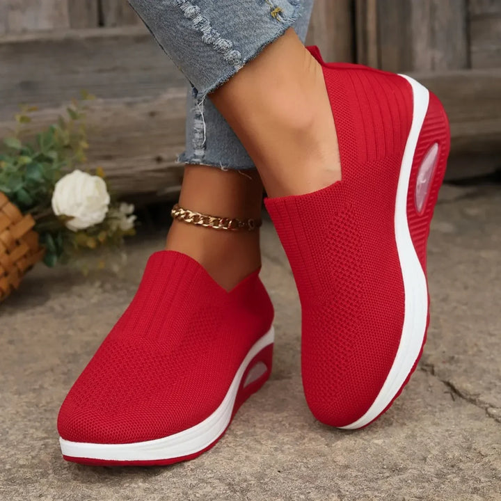 Sneakers Donna Mesh Traspirante Ortopediche Slip-On Leggere Comode