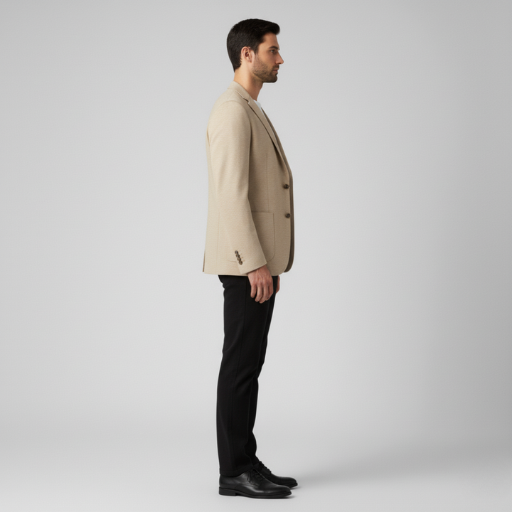 Completo Uomo Blazer Elegante Vestibilità Classica