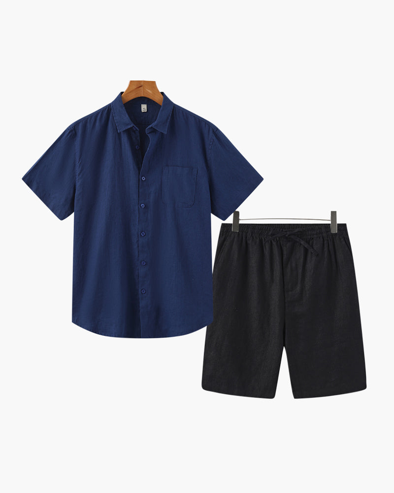 Pantaloncini Uomo in Lino Estivi Classici