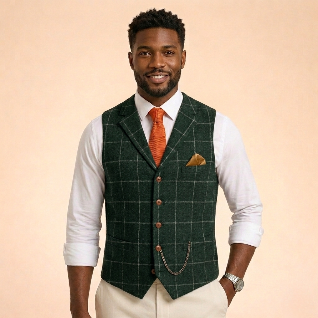 Gilet Uomo Elegante Senza Maniche Comodo