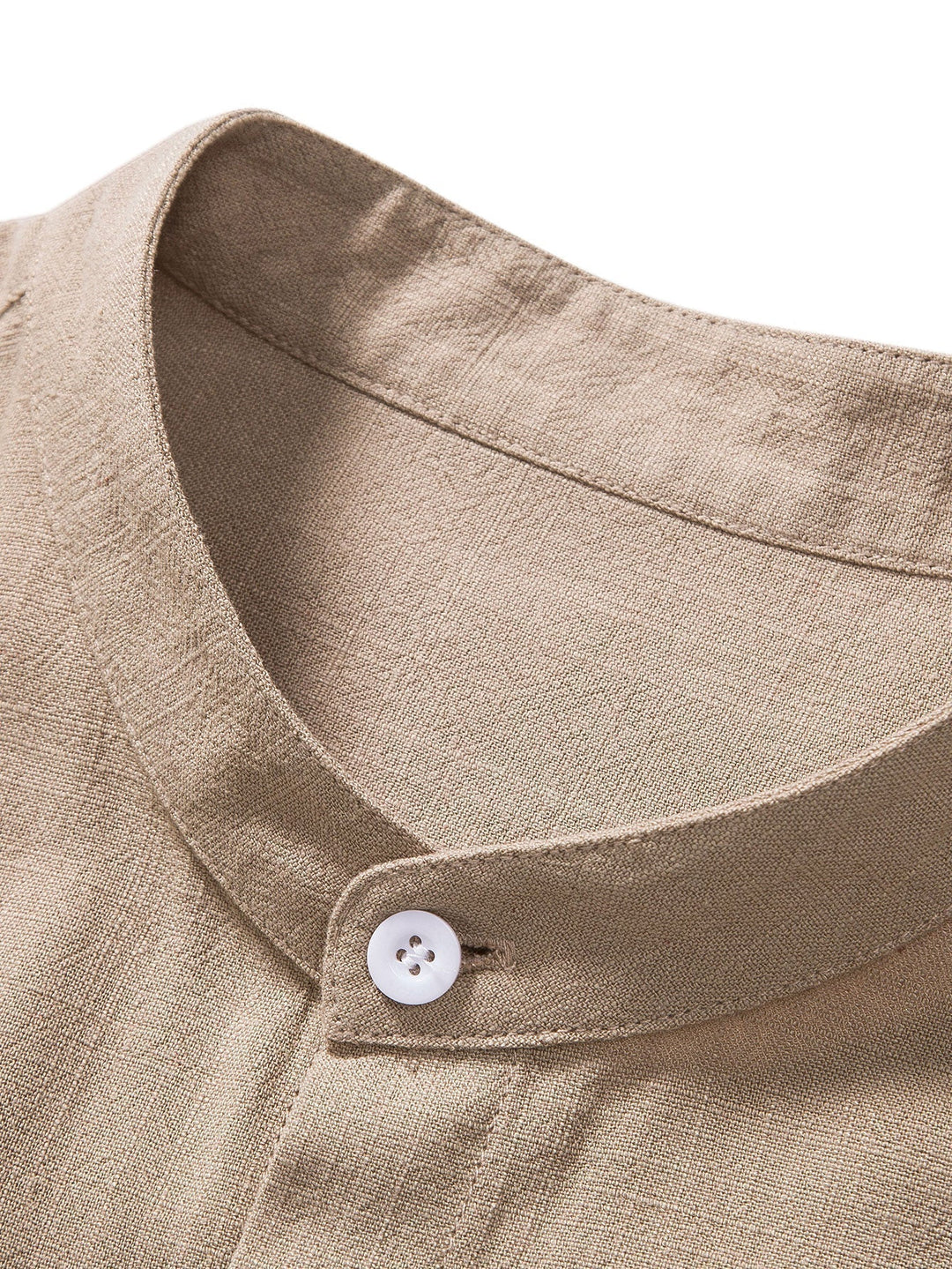 Completo Uomo Lino Camicia e Pantaloni Casual Estivo Leggero