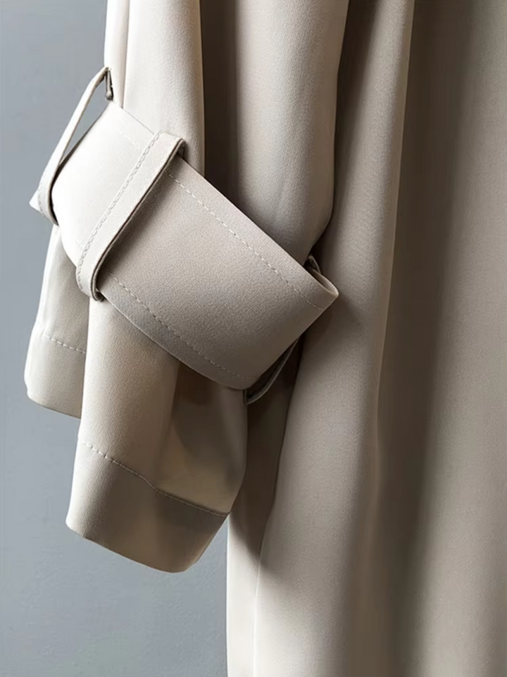 Trench Donna Impermeabile Lungo Stile Casual