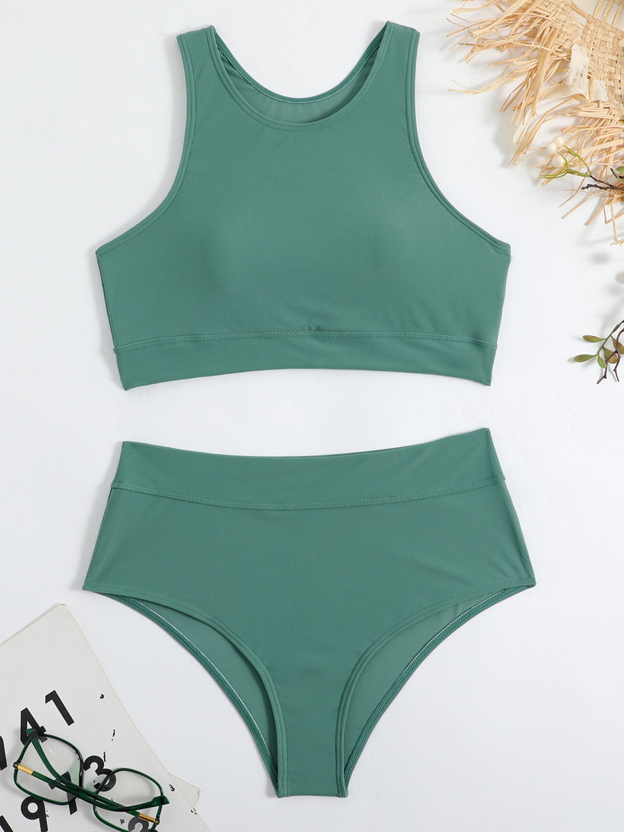 Set Costume da Bagno Donna Vita Alta Estivo - Vesarelli