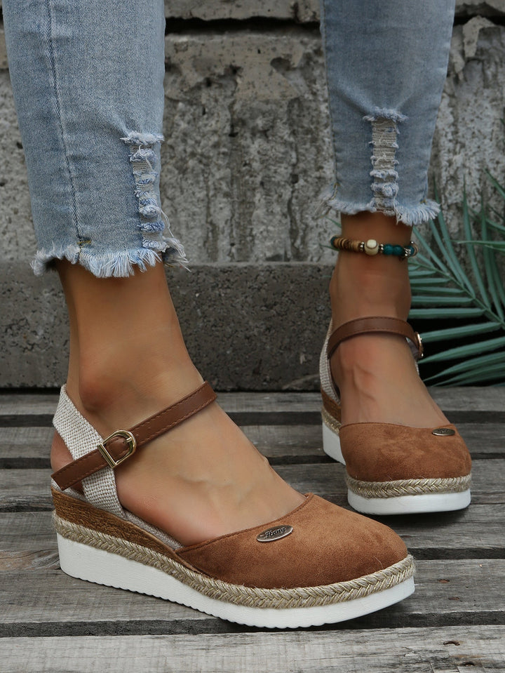 Sandali Donna Zeppa Estivi Stile Casual