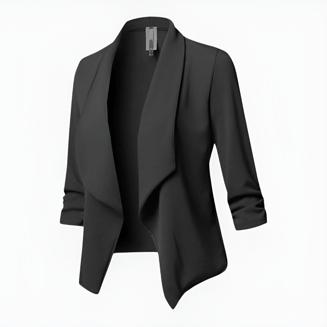 Blazer Donna Giacca Sartoriale Manica Lunga Elegante