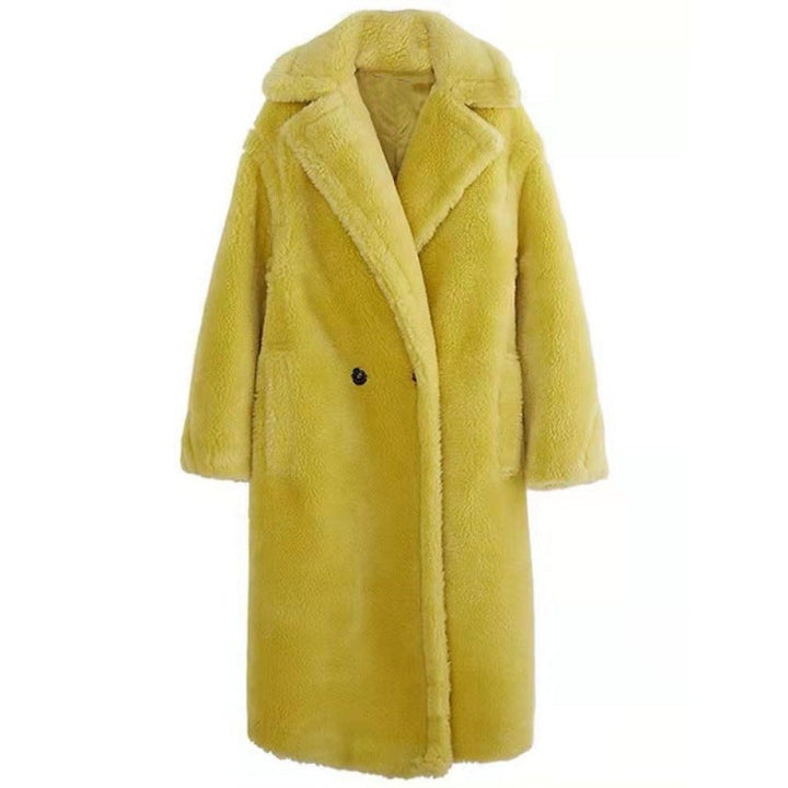 Cappotto Lungo Donna in Pelliccia Sintetica Morbido Elegante - Vesarelli