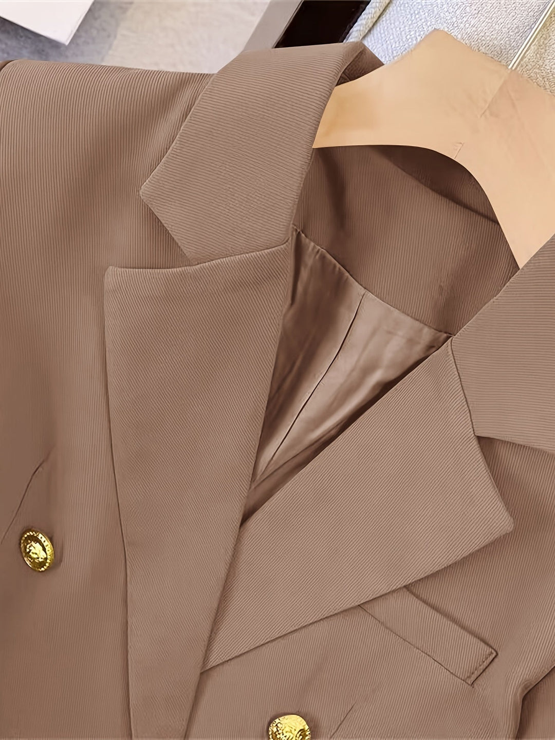 Blazer Donna Sottile Elegante con Bottoni Classico