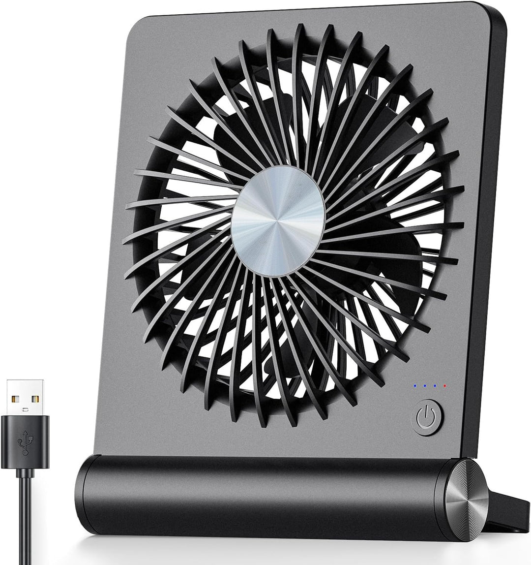 Ventilatore da Scrivania Ultra Silenzioso Design Compatto Raffrescante - Vesarelli